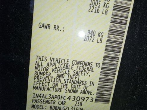 Used 2015 Nissan Altima 2.5 S w/ Power Driver Seat Package FWD image 12