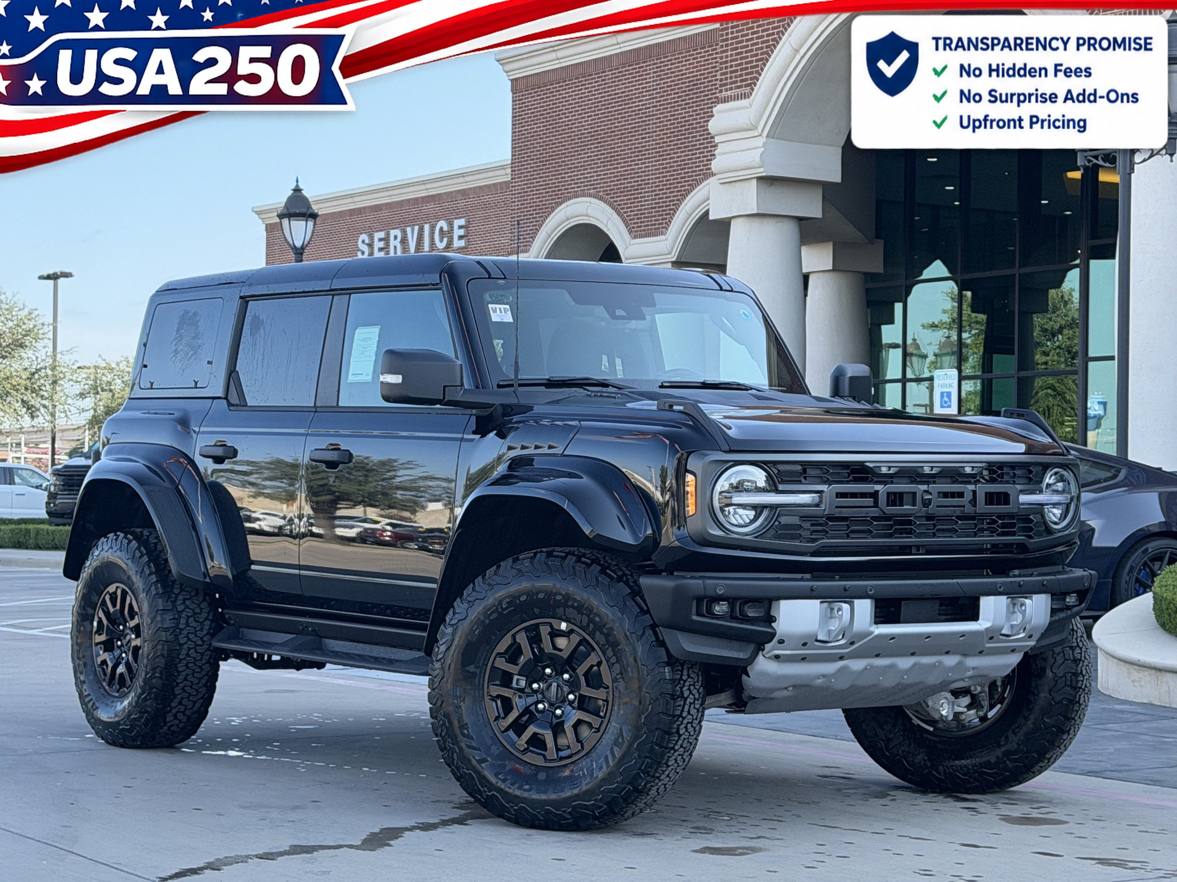 New 2026 Ford Bronco Raptor AWD/4WD image 1