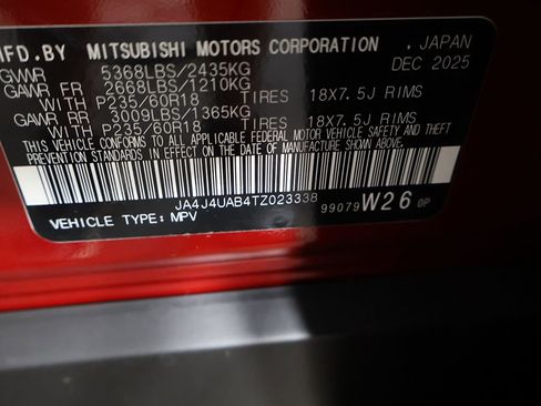 New 2026 Mitsubishi Outlander ES AWD/4WD image 48