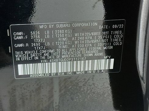 Used 2023 Subaru Outback Wilderness AWD/4WD image 31