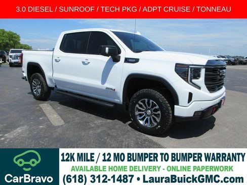 Certified 2023 GMC Sierra 1500 AT4 w/ Technology Package AWD/4WD image 1