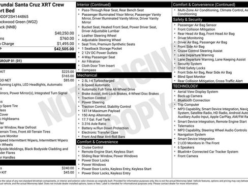 Certified 2025 Hyundai Santa Cruz XRT AWD/4WD image 29