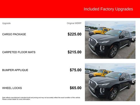 Used 2021 Hyundai Palisade Limited w/ Cargo Package FWD image 2