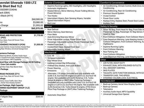 Used 2024 Chevrolet Silverado 1500 LTZ AWD/4WD image 11