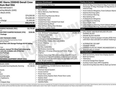 Used 2024 GMC Sierra 2500 Denali w/ Denali Reserve Package AWD/4WD image 7