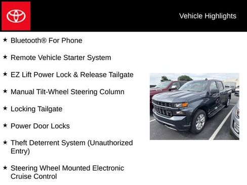 Used 2020 Chevrolet Silverado 1500 Custom w/ Custom Value Package AWD/4WD image 18