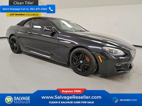 Used 2014 BMW 650i xDrive Convertible AWD/4WD image 5