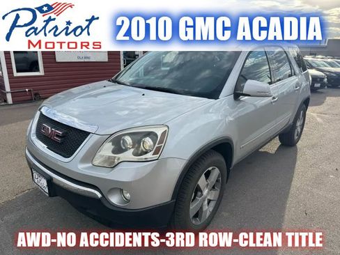 Used 2010 GMC Acadia SLT image 1