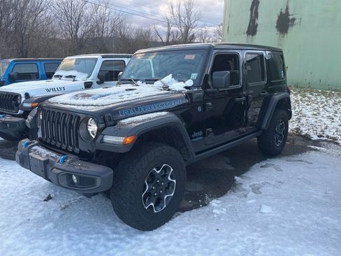 Used 2022 Jeep Wrangler Unlimited Rubicon 4xe w/ Cold Weather Group image 2