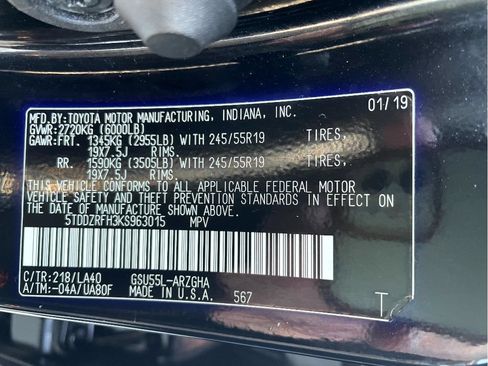 Used 2019 Toyota Highlander Limited Platinum AWD/4WD image 21