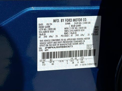 Used 2024 Ford Edge SEL w/ Convenience Package AWD/4WD image 36