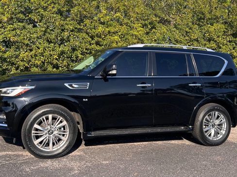 Used 2020 INFINITI QX80 Luxe w/ Proassist Package RWD image 3