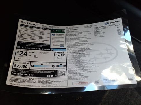 New 2026 Subaru Outback Touring XT image 40