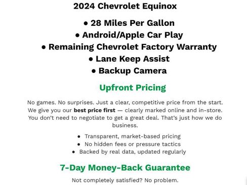 Used 2024 Chevrolet Equinox LS FWD image 2