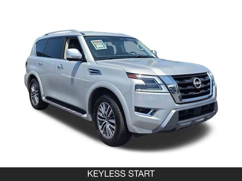 Used 2024 Nissan Armada SL w/ Captain's Chairs Package AWD/4WD image 2