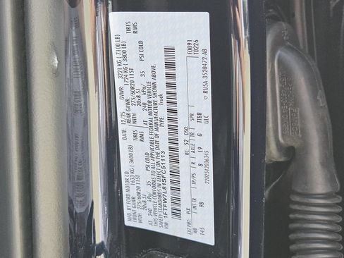 Used 2025 Ford F150 Platinum w/ Equipment Group 702A High AWD/4WD image 62