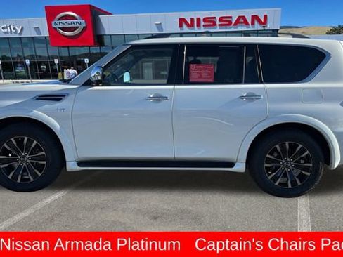 Used 2020 Nissan Armada Platinum w/ Captain's Chairs Package image 6