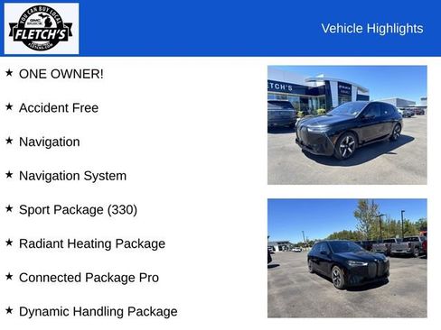 Used 2022 BMW iX xDrive50 w/ Premium Package AWD/4WD image 2