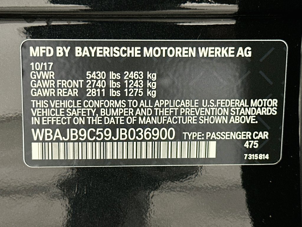 Used 2018 BMW M550i xDrive AWD/4WD image 33