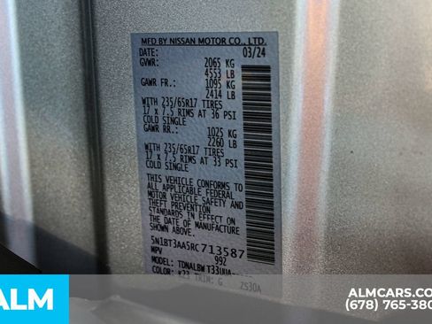 Used 2024 Nissan Rogue S FWD image 40