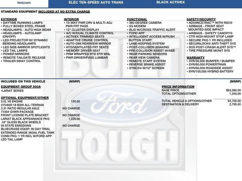 New 2026 Ford F150 Lariat AWD/4WD image 2