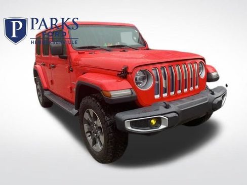 Used 2018 Jeep Wrangler Unlimited Sahara AWD/4WD image 1