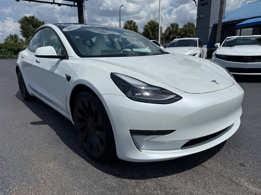 Used 2023 Tesla Model 3 Performance AWD/4WD image 3