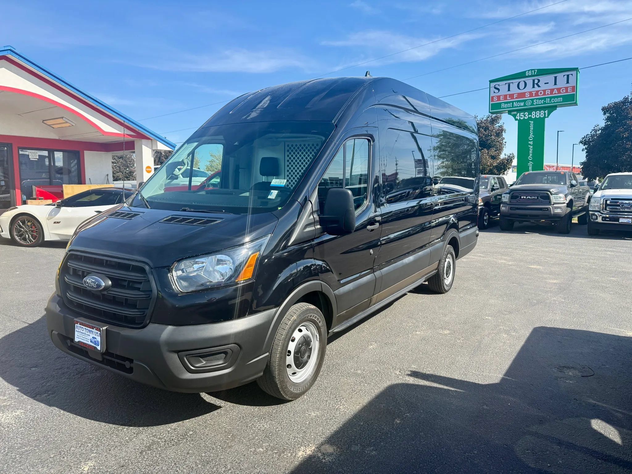 Used 2020 Ford Transit 250 148 High Roof Extended w/ Load Area Protection Package RWD image 1