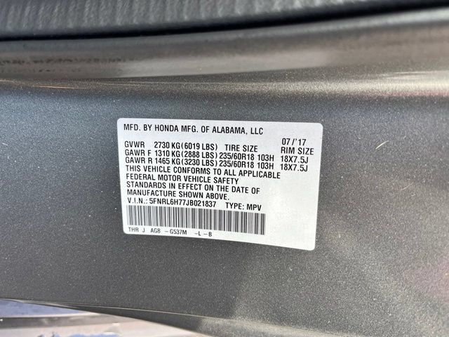 Used 2018 Honda Odyssey EX-L image 12