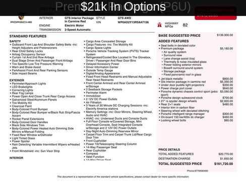 Used 2024 Porsche Taycan GTS image 2