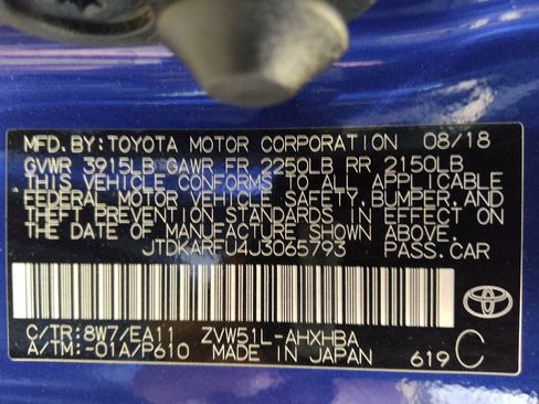 Used 2018 Toyota Prius Four Touring w/ Premium Convenience Package image 33