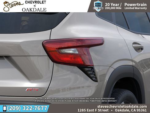 New 2026 Chevrolet Trax RS w/ Sunroof Package FWD image 11