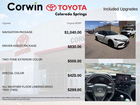 Used 2023 Toyota Camry XSE w/ Navigation Package image 8