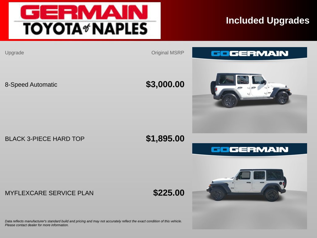 Used 2026 Jeep Wrangler Unlimited Sport AWD/4WD image 5