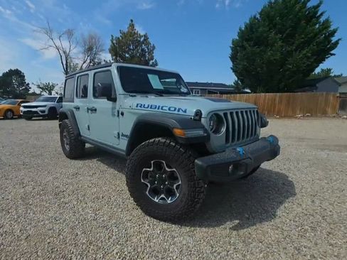 Used 2023 Jeep Wrangler Unlimited Rubicon 4xe w/ Cold Weather Group AWD/4WD image 3