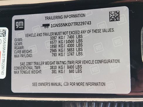 New 2026 Chevrolet Tahoe LT w/ Comfort Package image 8