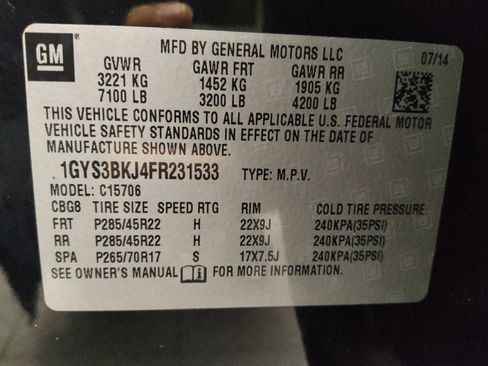 Used 2015 Cadillac Escalade Luxury image 33