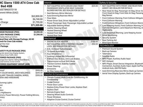 Used 2022 GMC Sierra 1500 AT4 w/ AT4 Premium Package AWD/4WD image 39