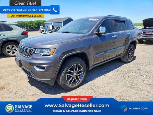 Used 2017 Jeep Grand Cherokee Limited w/ Trailer Tow Group IV AWD/4WD image 1