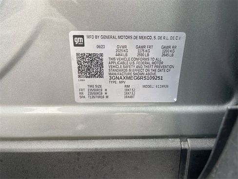 Certified 2024 Chevrolet Equinox RS w/ LPO, Floor Liner Package image 34