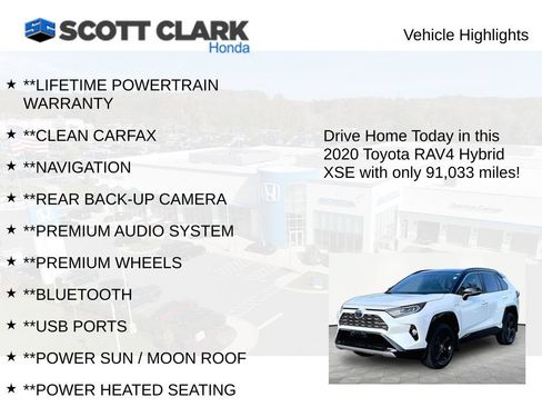 Used 2020 Toyota RAV4 XSE AWD/4WD image 12