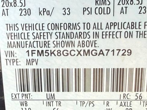 Used 2021 Ford Explorer ST w/ Equipment Group 401A AWD/4WD image 31