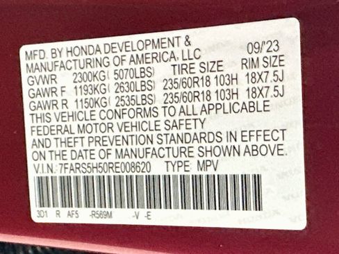 Certified 2024 Honda CR-V Sport image 32