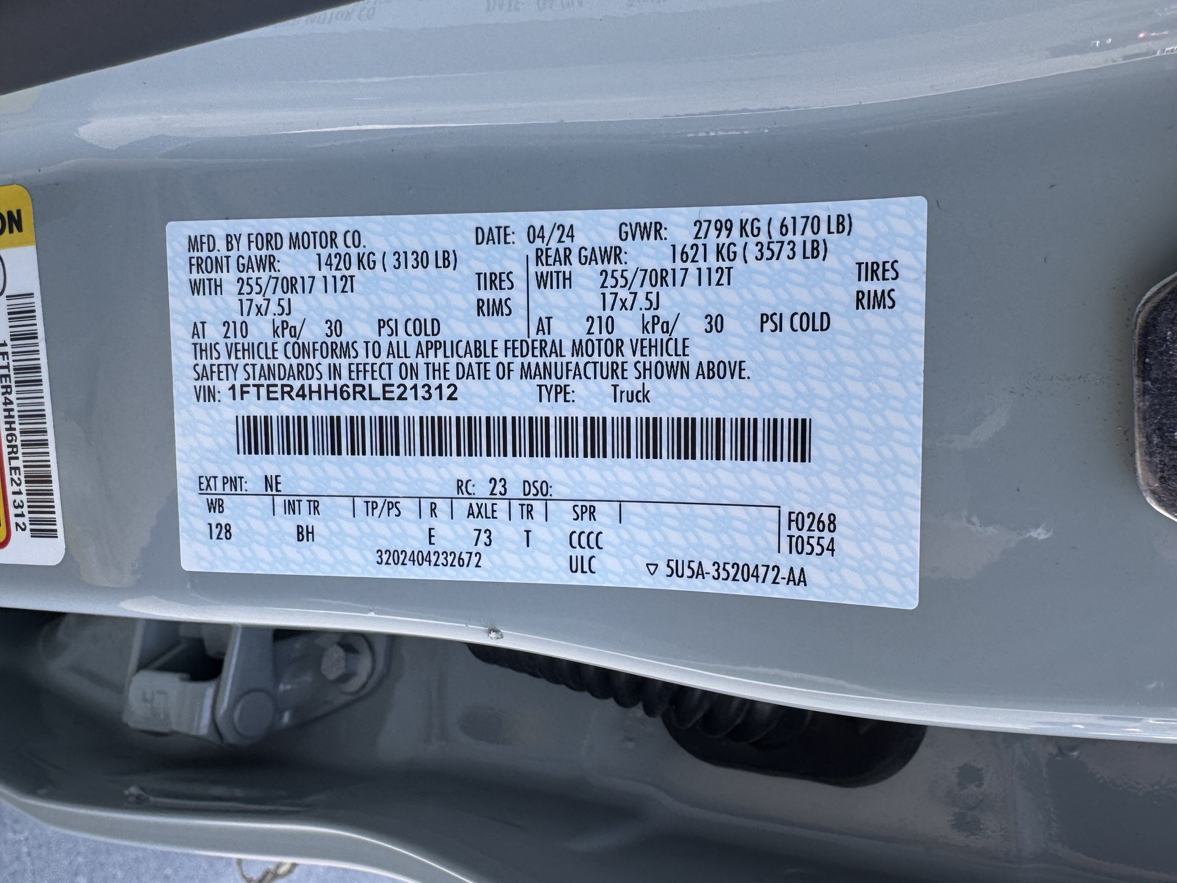 Used 2024 Ford Ranger XLT w/ FX4 Off-Road Package AWD/4WD image 37