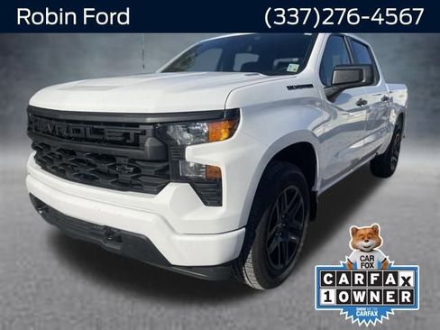 Used 2024 Chevrolet Silverado 1500 Custom w/ LPO, Dark Essentials Package image 1