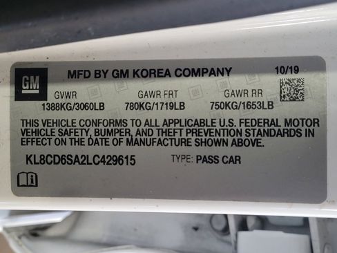 Used 2020 Chevrolet Spark LT image 33