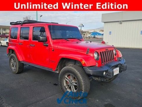 Used 2017 Jeep Wrangler Sahara AWD/4WD image 1