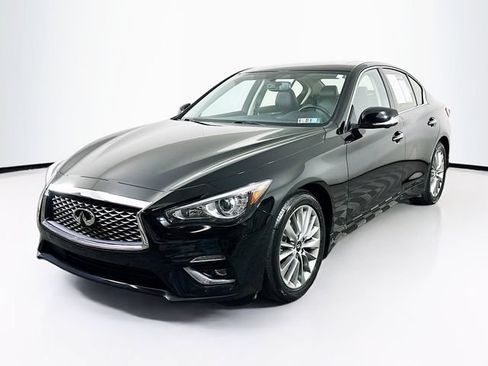 Used 2023 INFINITI Q50 Luxe w/ Cargo Package AWD/4WD image 3