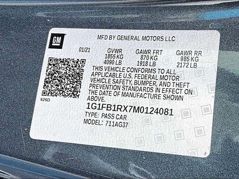 Used 2021 Chevrolet Camaro LT image 37