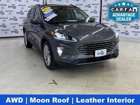 Certified 2022 Ford Escape Titanium w/ Titanium Elite Package AWD/4WD image 1